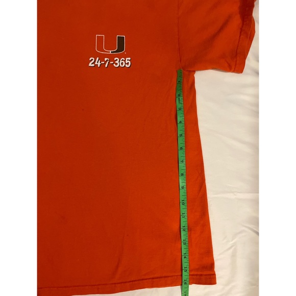 Y2k Miami Hurricanes Shirt - Picture 5 of 5
